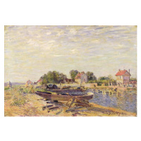 Obrazová reprodukce The Loing at Saint-Mammes, 1885, Alfred Sisley, 40 × 26.7 cm