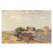 Obrazová reprodukce The Loing at Saint-Mammes, 1885, Alfred Sisley, 40 × 26.7 cm