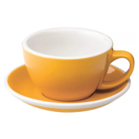 Loveramics Egg - Cafe Latte 300 ml Cup and Saucer - Yellow