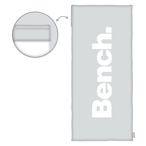Bench Fitness osuška světle šedá, 50 x 110 cm