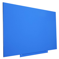 Modul bílé tabule, verze BASIC - lakovaný ocelový plech, š x v 750 x 1150 mm, pastelová modrá