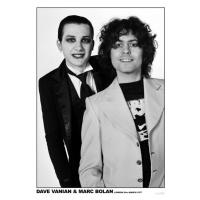 Plakát, Obraz - The Damned & Marc Bolan - 1977, 59.4 × 84 cm