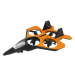 mamido  Stíhací letadlo X fighter drone na dálkové ovládání RC oranžové