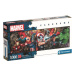 Clementoni - Puzzle 1000 Panorama Marvel Avengers