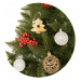 mamido  Umělý vánoční stromeček smrk 220 cm
