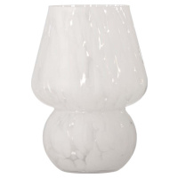 Bílá skleněná váza Halim – Bloomingville