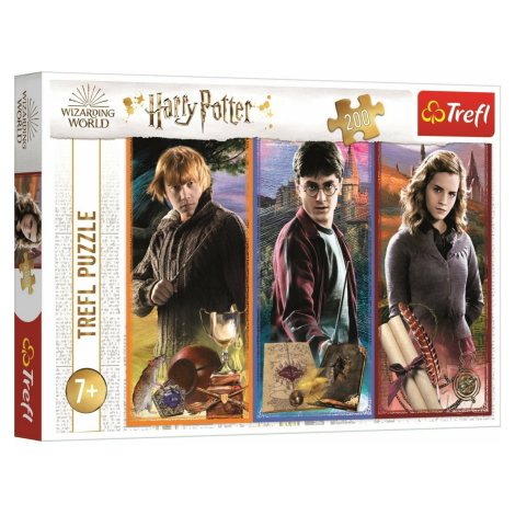 Trefl Puzzle Harry Potter Ve světě magie a kouzel, 200 dílků