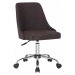 Tempo Kondela Kancelářská židle EDIZ - /chrom + kupón KONDELA10 na okamžitou slevu 3% (kupón upl