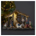 STAR TRADING Nativity LED dekorativní světlo, baterie, 37 cm
