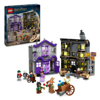 LEGO LEGO® Ollivanderův obchod a Obchod madame Malkinové 76439