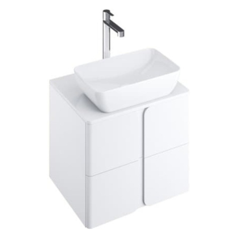 Koupelnová skříňka pod desku Ravak Balance 60x50x46 cm Bílá lesk X000001366