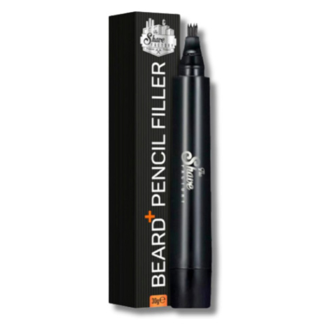 The Shave Factory Beard Pencil Filler Black - černá fixa pro doplňování chlupů na bradě, 5 ml