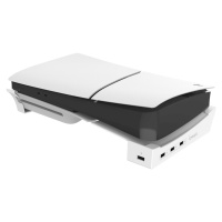 iPega P5S008 Horizontální Stojan s USB HUB pro PS5 Slim bílý