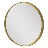 NOTION kulaté zrcadlo v rámu ø 60cm, zlato mat NT600G