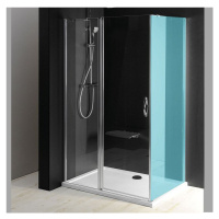 ONE sprchové dveře s pevnou částí 1000 mm, čiré sklo GO4810