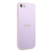 Guess hard obal na iPhone SE 2022 / SE 2020 / 8 / 7 Purple 4G Logo Saffiano