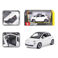 Bburago 1:24 Fiat 500 (2007) White