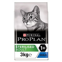 Pro Plan Cat Sterilised Renal Plus granule pro kastrované kočky s králíkem 3 kg
