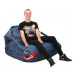 Sedací pytel BeanBag comfort-jeans