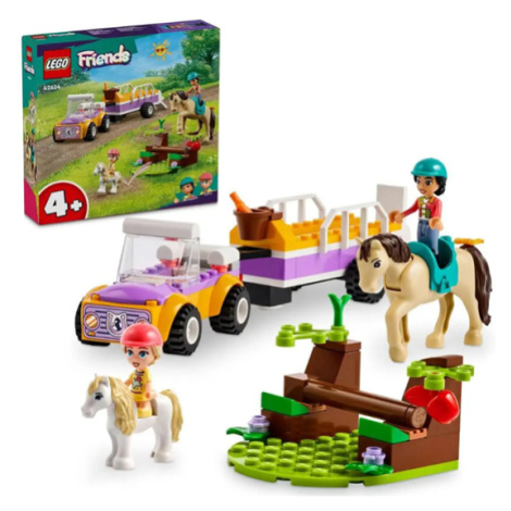 LEGO® Friends 42634 Přívěs s koněm a poníkem