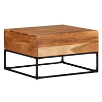 SHUMEE Konferenční stolek 68 × 68 × 41 cm masivní akáciové dřevo, 320818