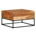 SHUMEE Konferenční stolek 68 × 68 × 41 cm masivní akáciové dřevo, 320818