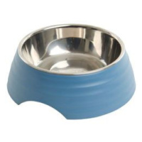 Miska melamin frosted ripple bowl 350ml modrá Buster