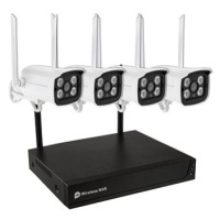 Secutek Bezdrátový kamerový set, WiFi, SHT-TK4042 - 4 × 2MP kamera, NVR