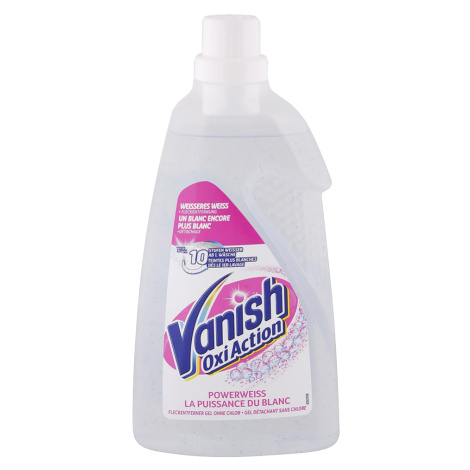 Vanish Oxi Action gel na odstranění skvrn z bílého prádla 1,5 l