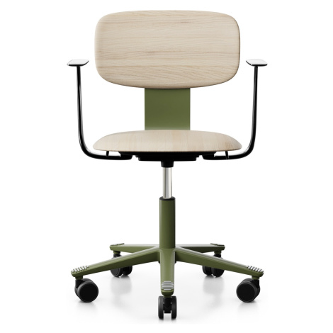 HÅG - Židle TION - dřevěná s područkami HAG