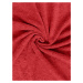 Top textil Prostěradlo Froté Lux do postýlky 60x120 cm červená