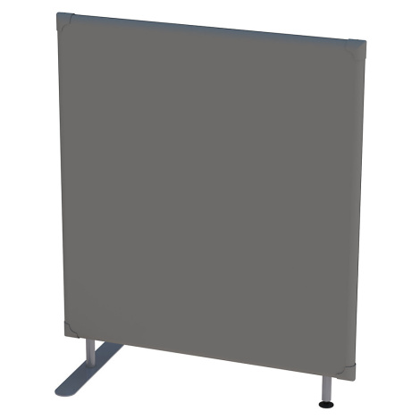 eurokraft pro Protihluková dělicí stěna, nástěnný panel, výška 1200 mm, šířka 1000 mm, šedá