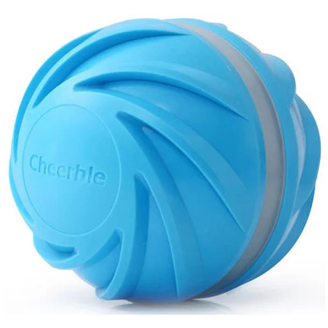 Hračka Cheerble W1 Interactive Ball for Dogs and Cats (Cyclone Version) (blue)