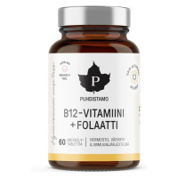 Puhdistamo Vitamin B12 Folate – s Folátem malina 60 pastilek