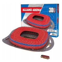 Puzzle 3D Fotbalový Stadion Fc Bayern Mnichov Allianz Arena Velký 63dílků