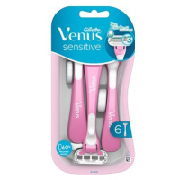 GILLETTE Venus Sensitive Smooth, dámská holítka, 6 ks