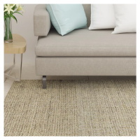 vidaXL Koberec přírodní sisal 80 x 250 cm zelený