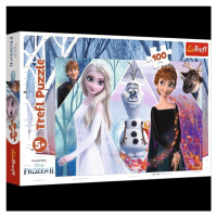 Trefl Puzzle Frozen 2 - Začarovaná země / 100 dílků