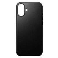 Nomad Modern Leather Case Black iPhone 16 Plus