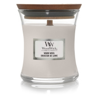 WOODWICK Vonná svíčka váza Warm Wool 85 g