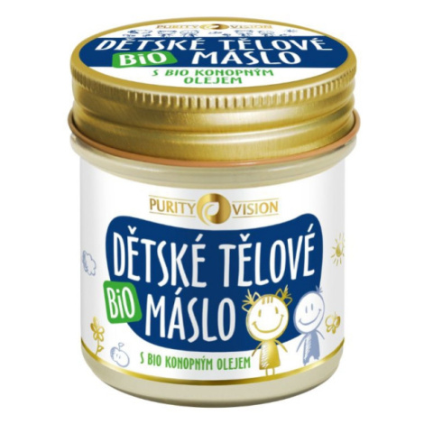 Purity Vision BIO Dětské tělové máslo 120 ml