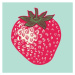 Ilustrace Strawberry, CSA-Printstock, 40 × 40 cm
