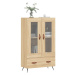 vidaXL Skříň highboard dub sonoma 69,5 x 31 x 115 cm kompozitní dřevo