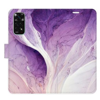 iSaprio flip pouzdro Purple Paint pro Xiaomi Redmi Note 11 / Note 11S