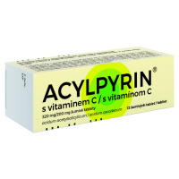 ACYLPYRIN s vitaminem C 320mg/200mg 12 šumivých tablet