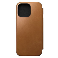 Nomad Leather Folio english TanC iPhone 16 Pro Max