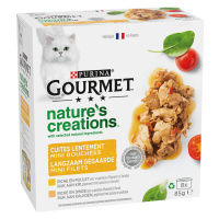 Gourmet Nature's Creations 8 x 85 g - kuře a krůta