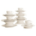 30dílná sada bílého porcelánového nádobí Maxwell & Williams Basic