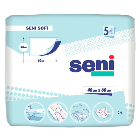 Seni Soft   60x40cm absorpční podložky 5 ks
