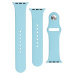 FIXED Silicone Strap set silikonových řemínků Apple Watch 42/44/45mm tyrkysový